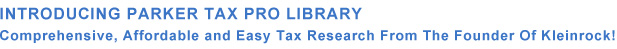 Professional Tax Research